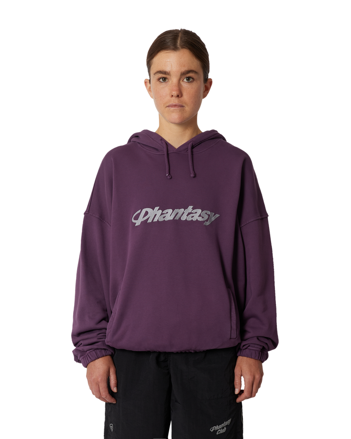 Phantasy Logo Hooded Sweatshirt Dark Purple media