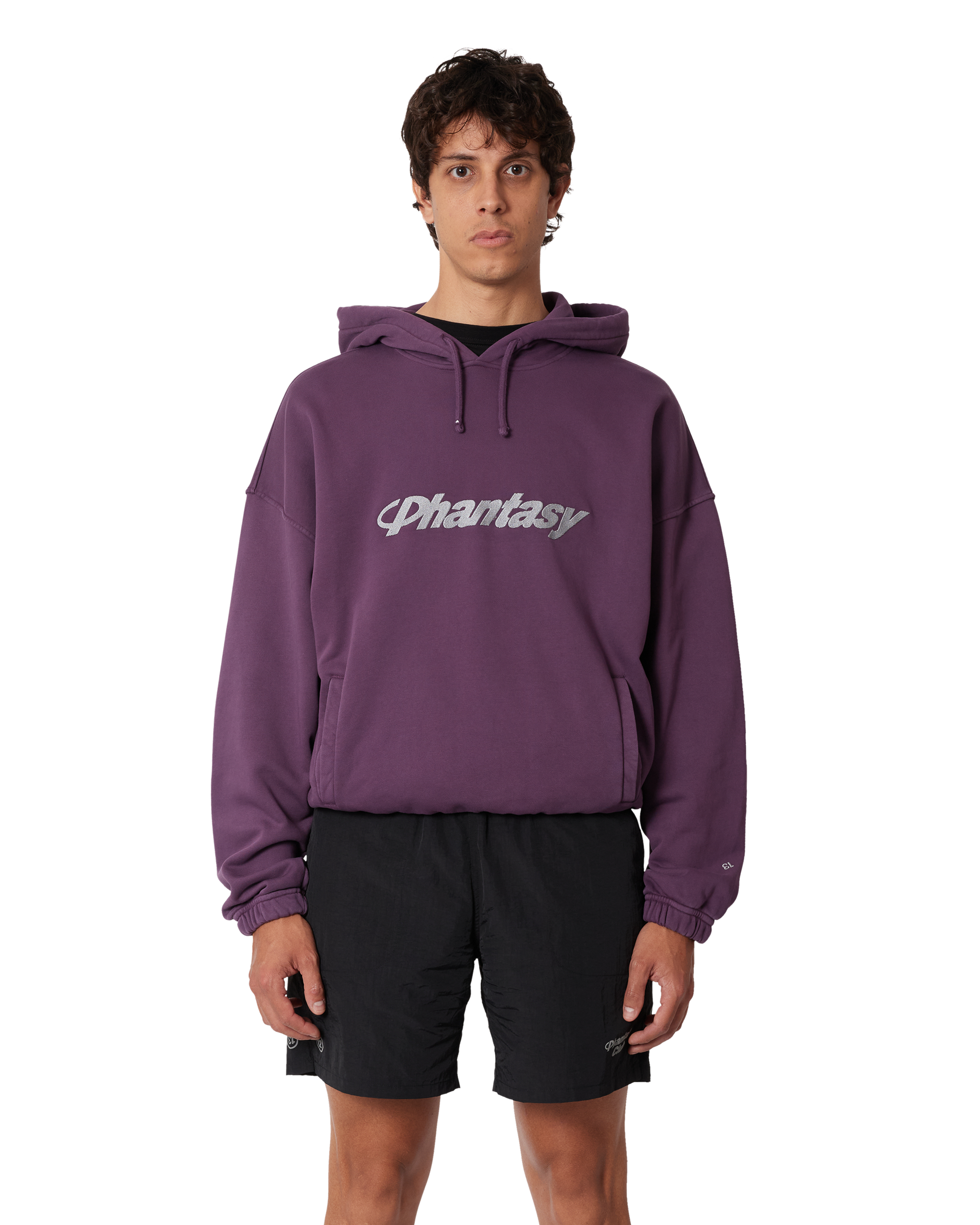 Phantasy Logo Hooded Sweatshirt Dark Purple