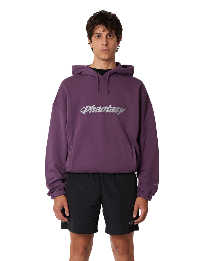Phantasy Logo Hooded Sweatshirt Dark Purple media