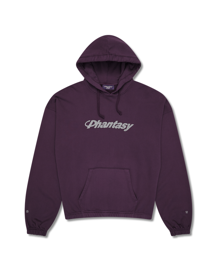 Phantasy Logo Hooded Sweatshirt Dark Purple media