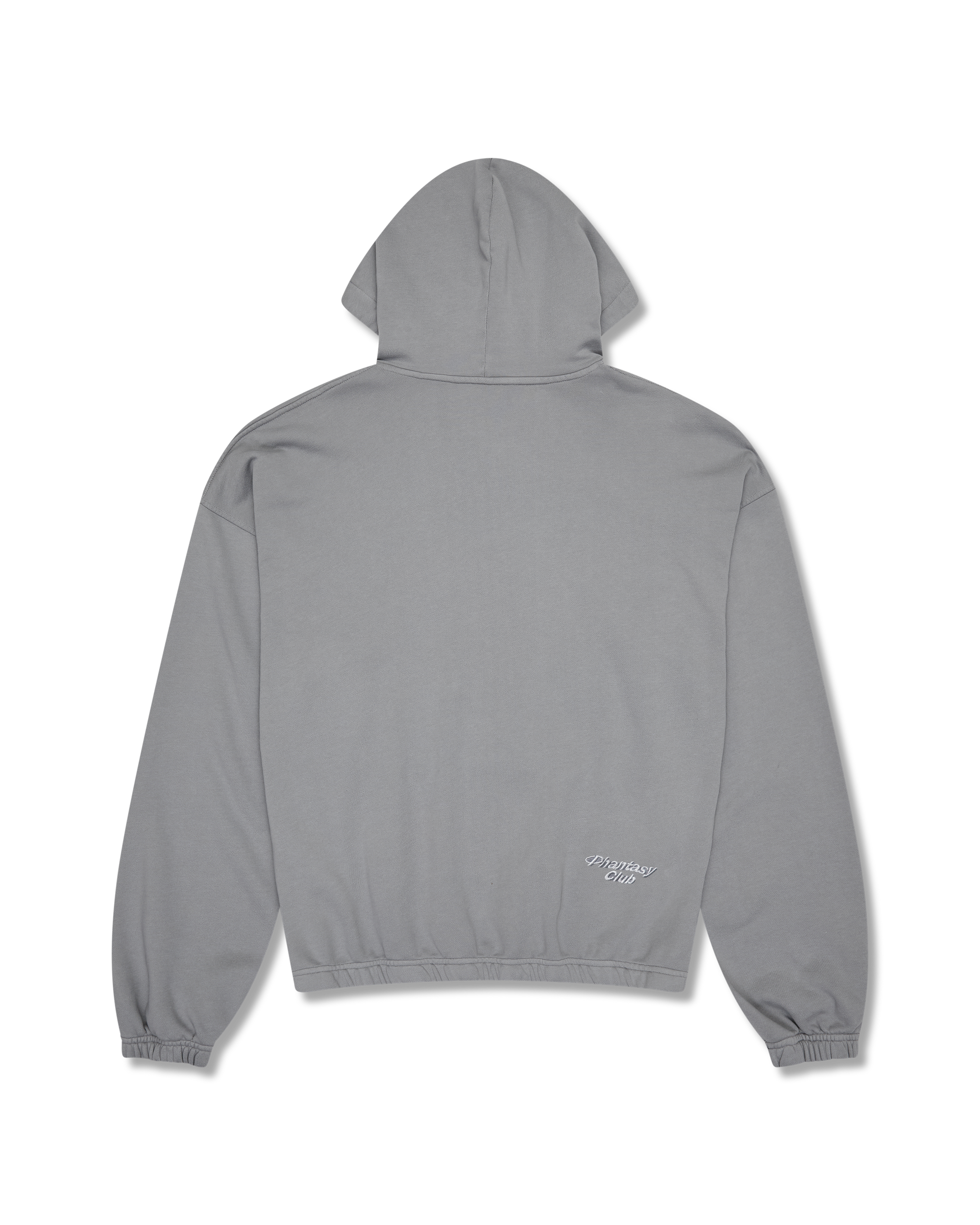 Phantasy Logo Hooded Sweatshirt Storm Front Grey