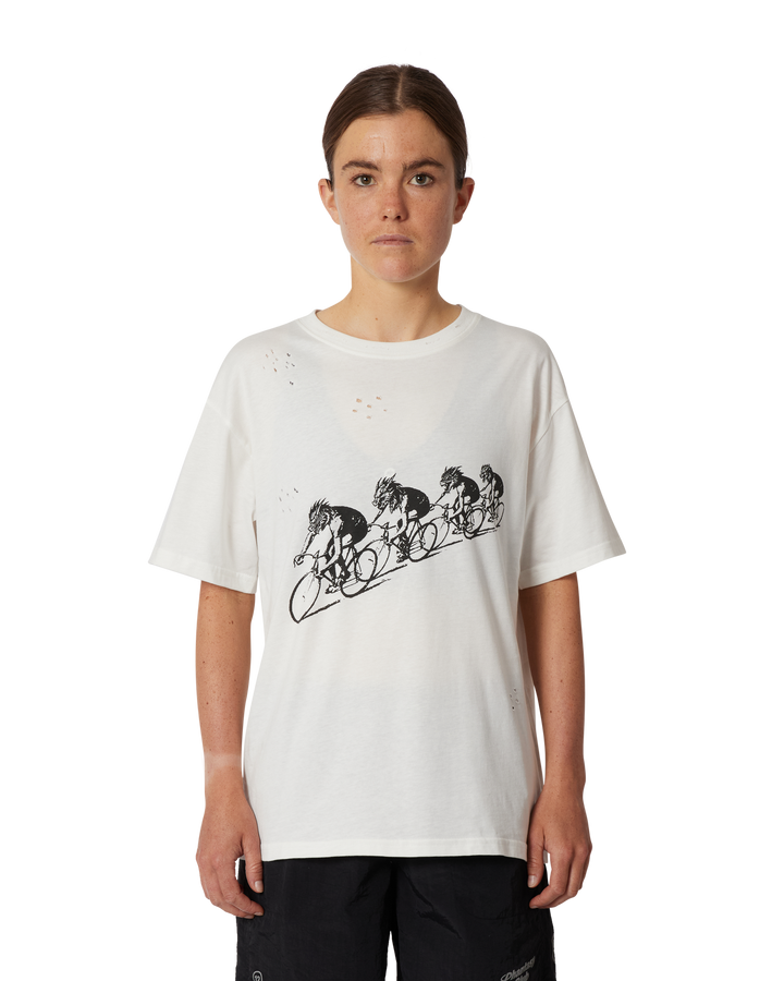 Tour De Morgoth Tee Vintage White media