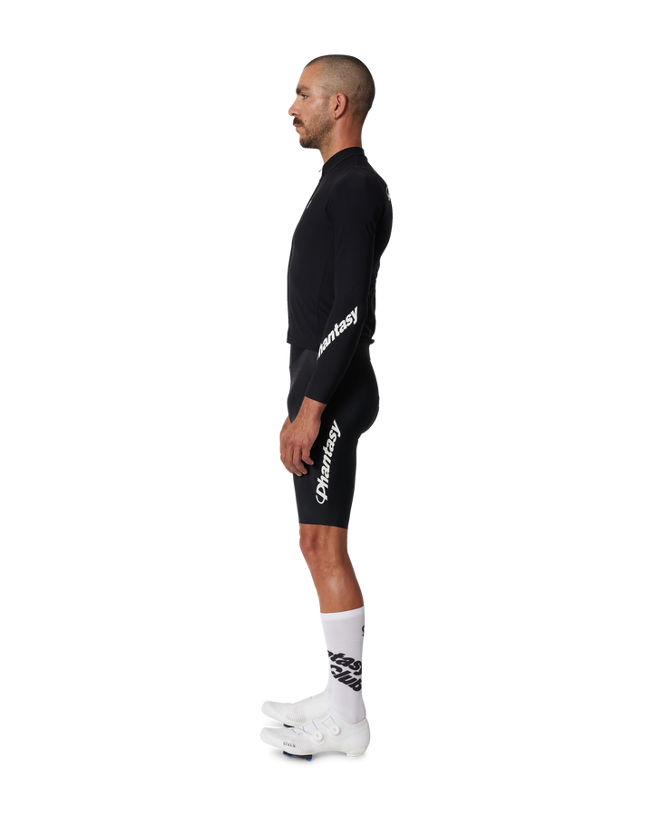 Quadrant Longsleeve Jersey Black hover media