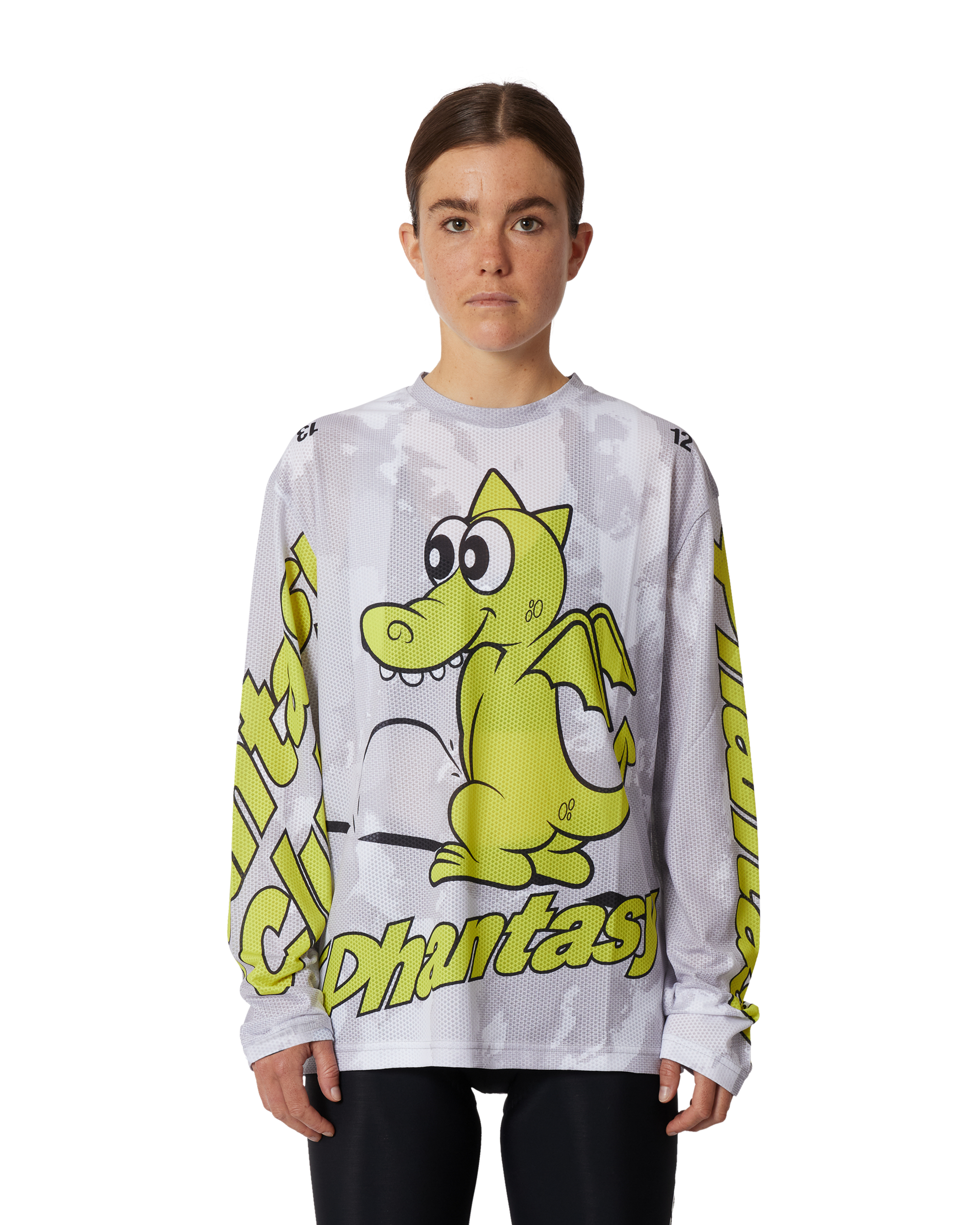 Halcyon Longsleeve Mesh Top Dragon
