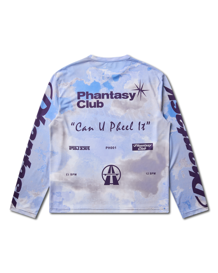 Halcyon Longsleeve Mesh Top Sky hover media