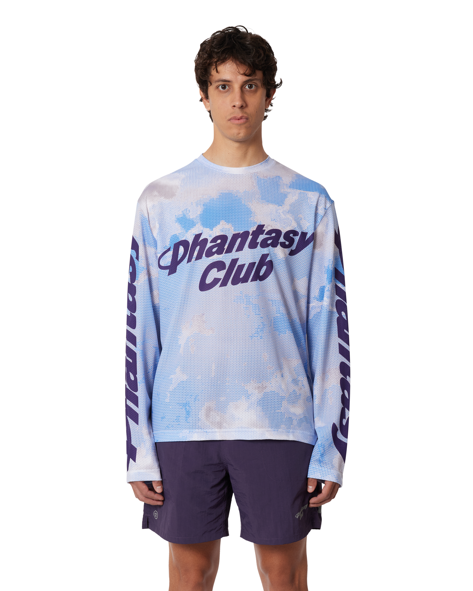 Halcyon Longsleeve Mesh Top Sky