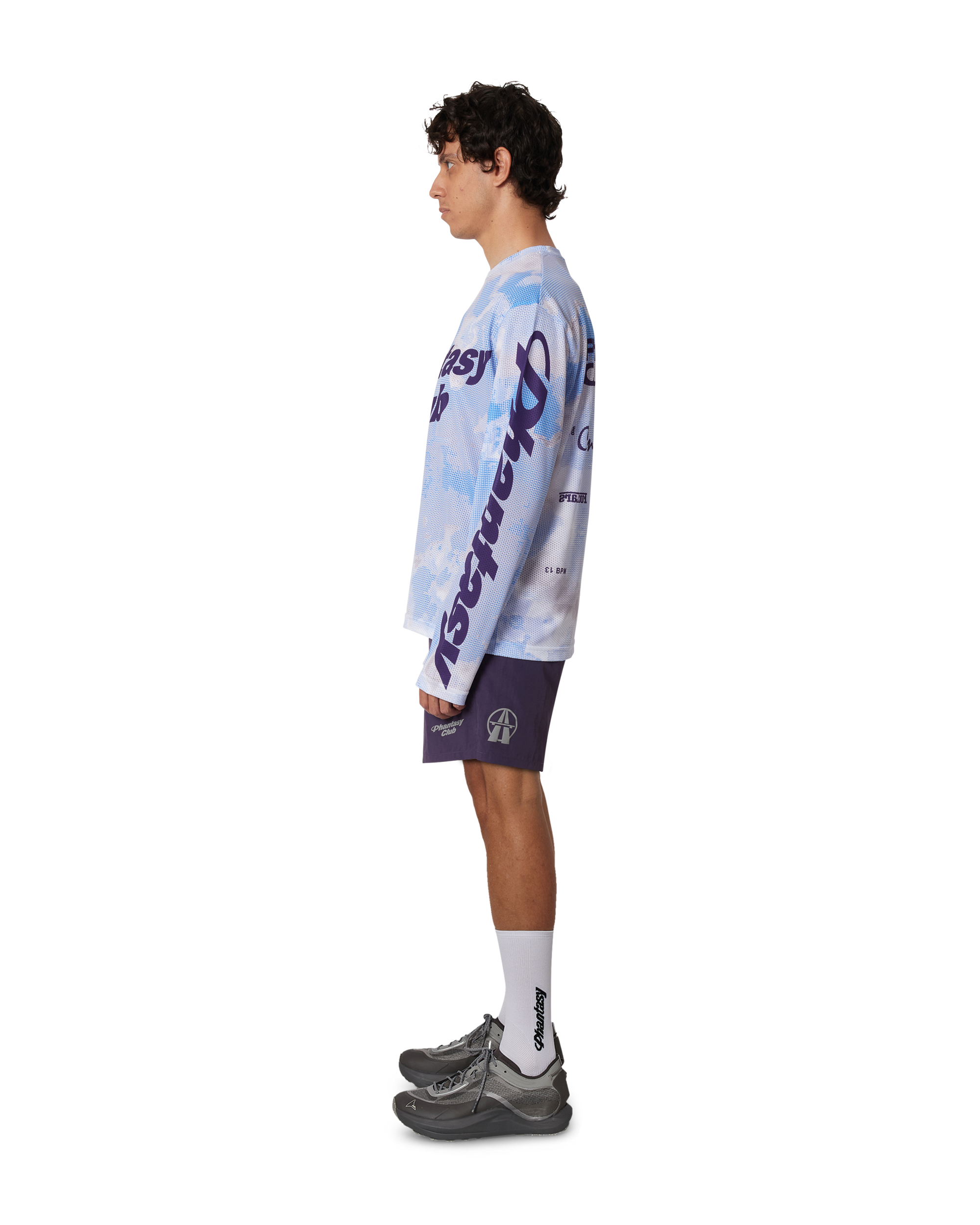 Halcyon Longsleeve Mesh Top Sky