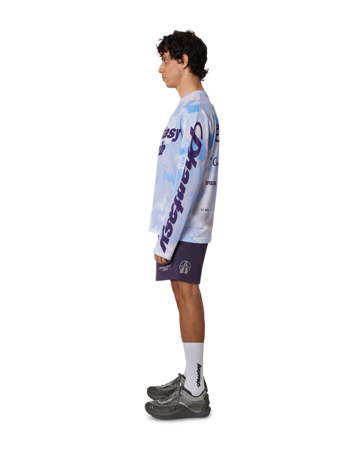 Halcyon Longsleeve Mesh Top Sky hover media