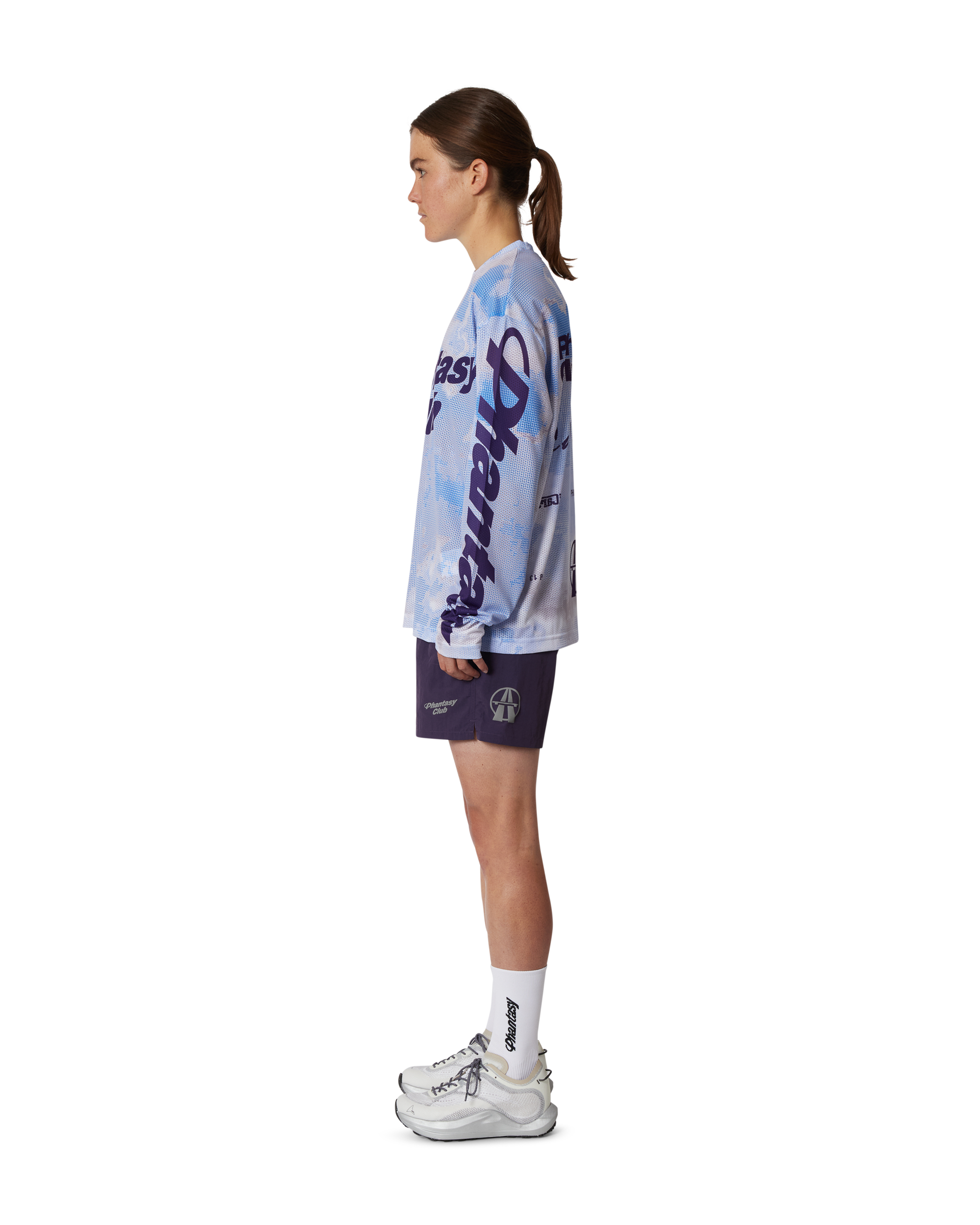 Halcyon Longsleeve Mesh Top Sky