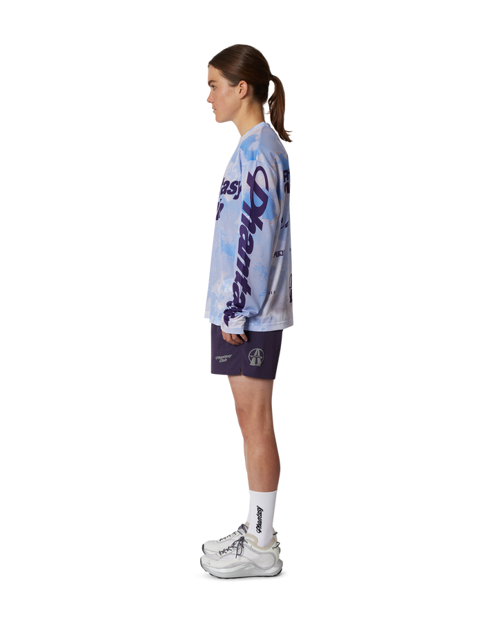 Halcyon Longsleeve Mesh Top Sky hover media