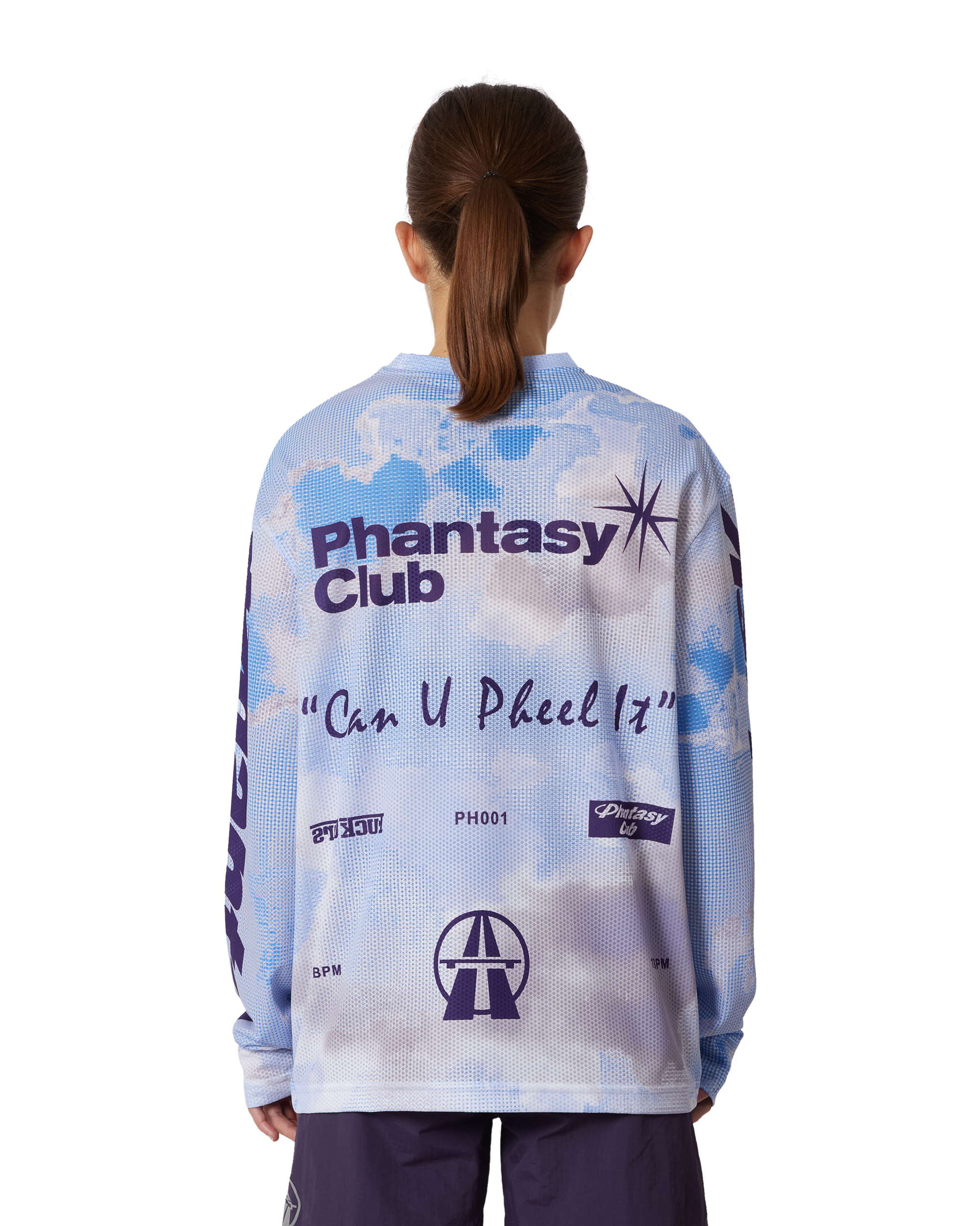 Halcyon Longsleeve Mesh Top Sky