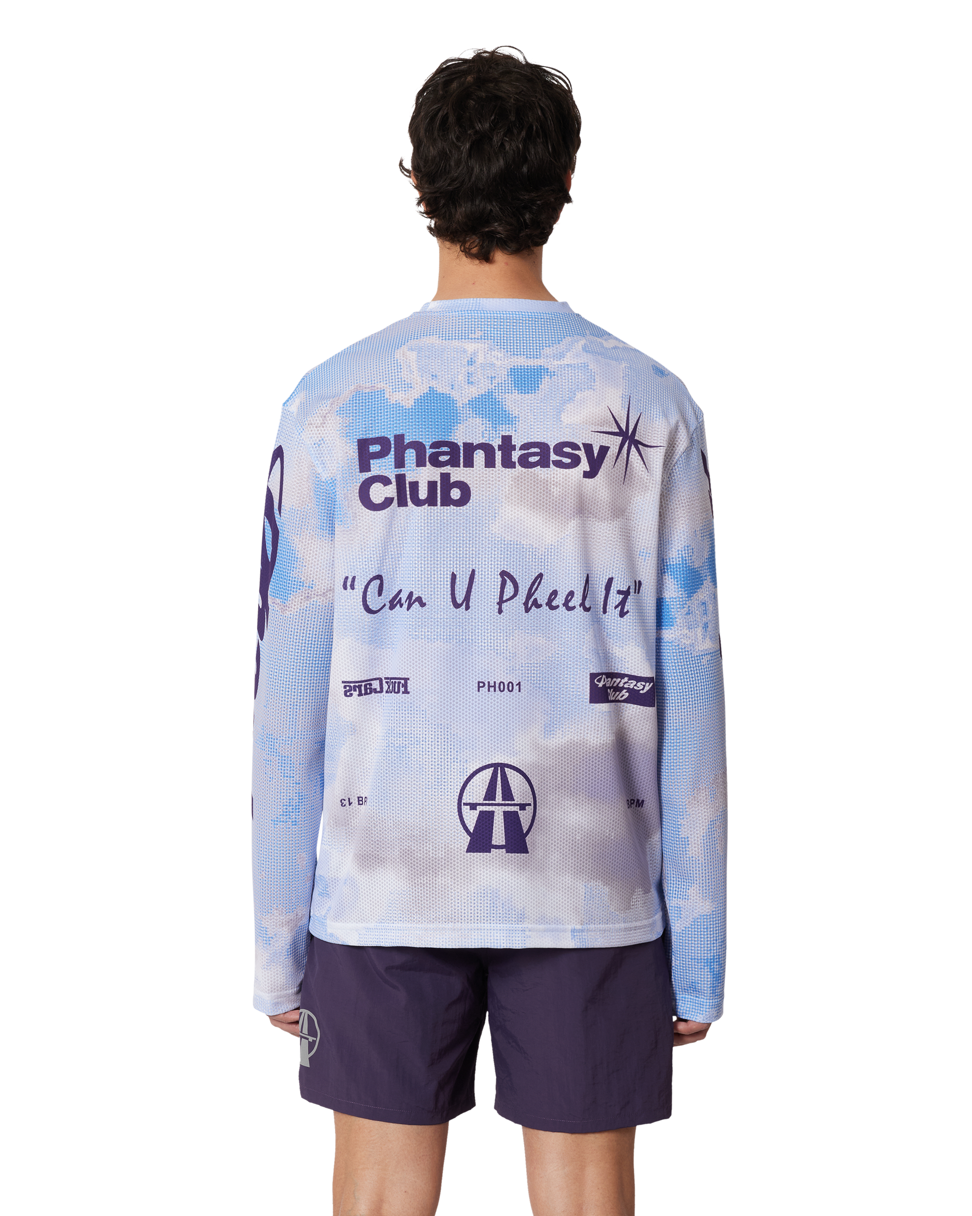 Halcyon Longsleeve Mesh Top Sky