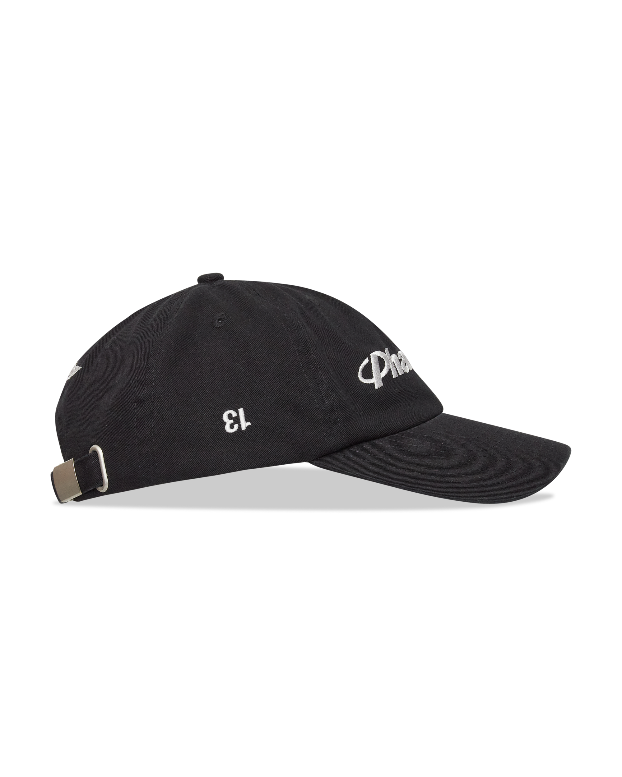 Logo Cap Washed Black
