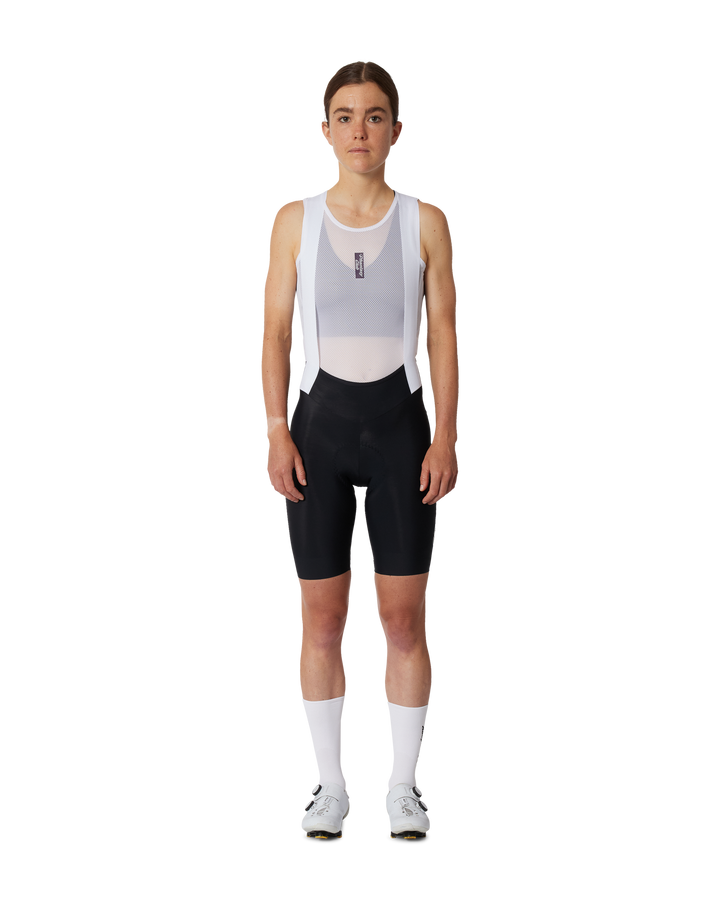 Women's Team Bib Shorts Black media